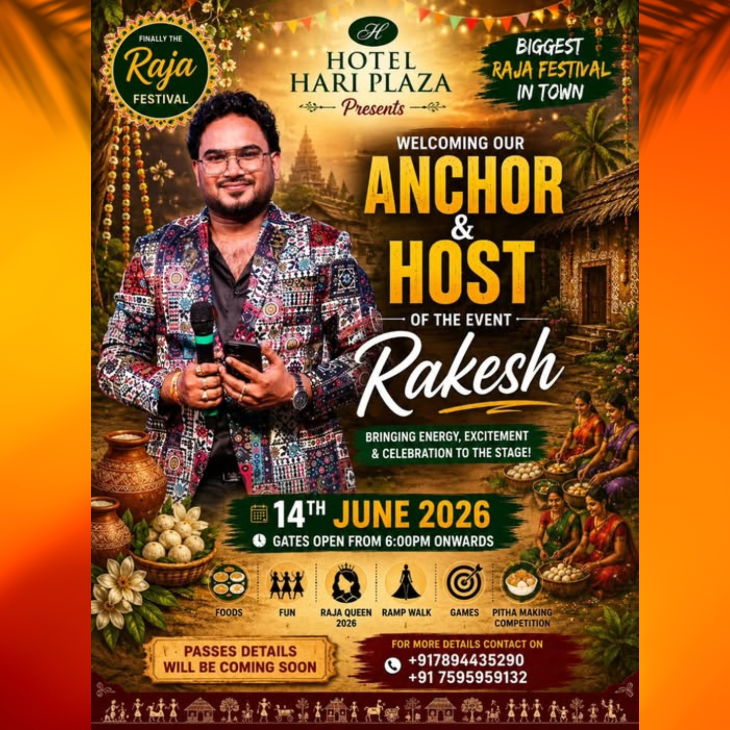 2-Rajo Festival - Hotel Hari Plaza-Pop Up
